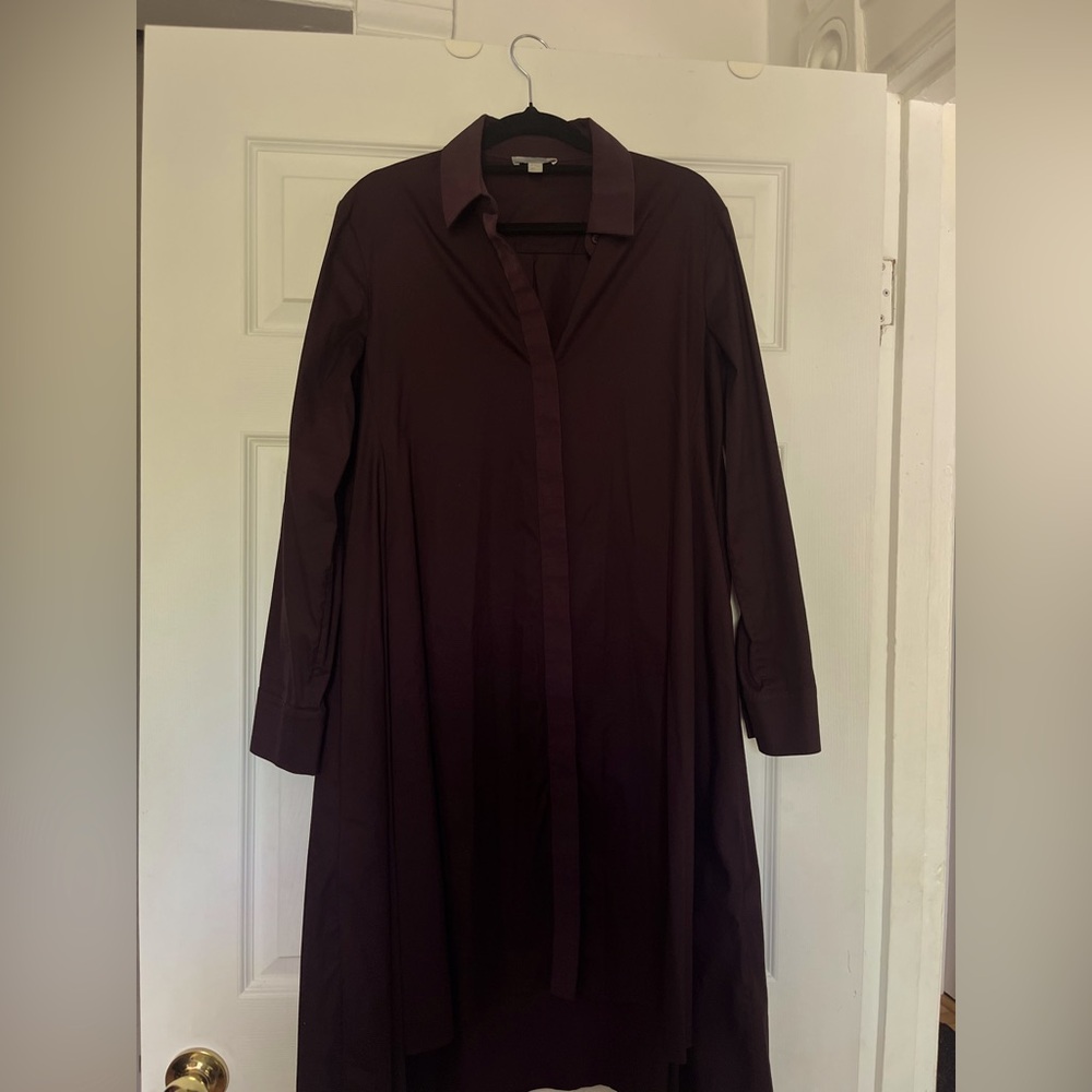 Gorgeous COS shirt dress size M, dark purple